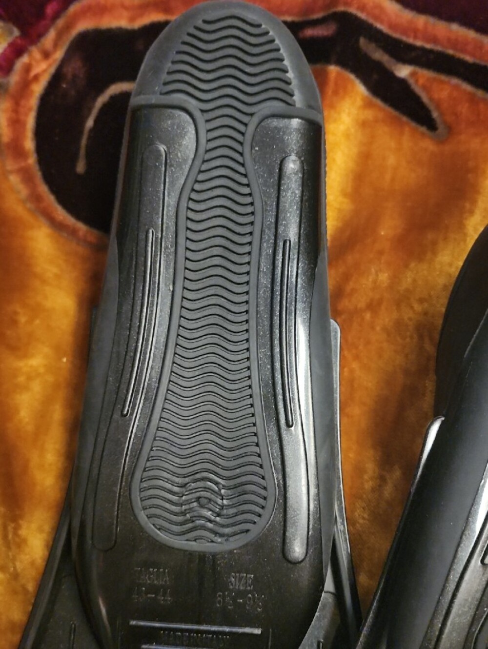 NWOT Cressi Black Full Foot Dive Fins - Picture 7 of 9